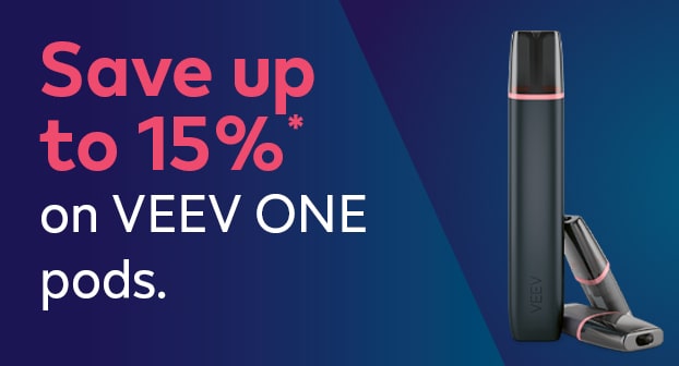 Save up to 15%* on VEEV ONE pods