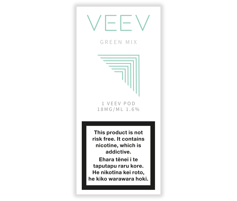 Green Mix VEEV vape pods