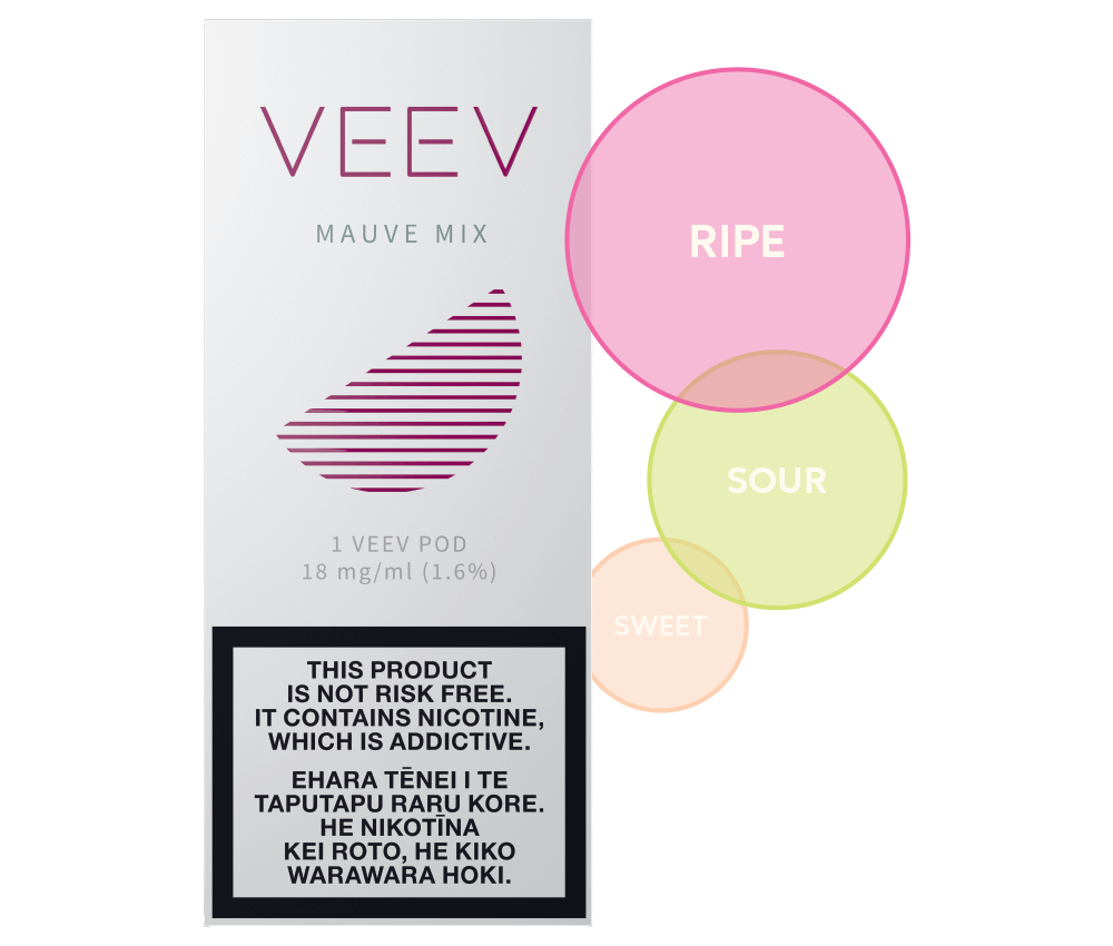 Mauve Mix VEEV vape pods