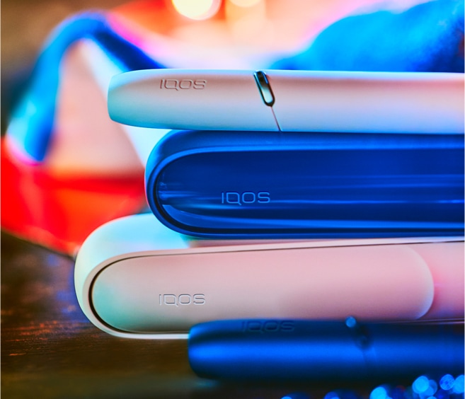 A gold IQOS DUO device