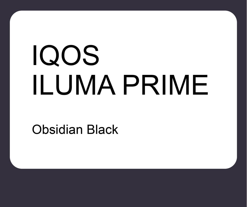 ILUMA Prime Obsidian Black device and charging case