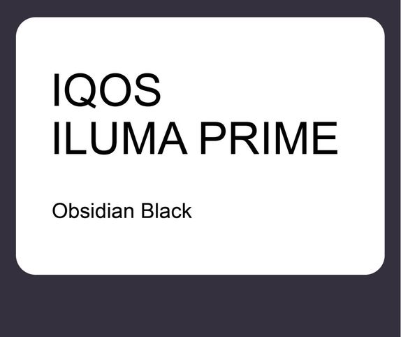 ILUMA Prime Obsidian Black device and charging case main