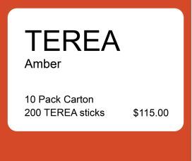 TEREA Amber 10 Pack Carton