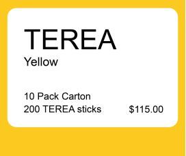 TEREA Yellow 10 Pack Carton
