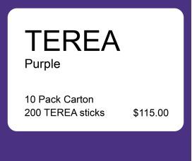 TEREA Purple 10 Pack Carton