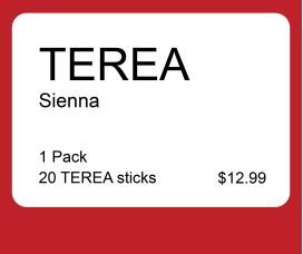 TEREA Sienna Pack (1 pack)