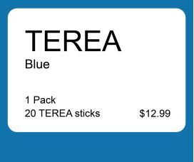TEREA Blue Pack (1 pack)