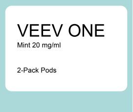 VEEV ONE Mint Pods 2-Pack
