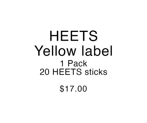 HEETS Yellow Pack (1 pack)