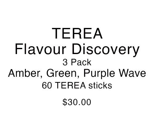 TEREA Flavour Discovery 3 Pack (Amber, Green, Purple Wave)