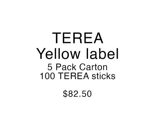 TEREA Yellow 5 Pack Carton