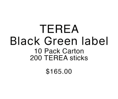 TEREA Black Green 10 Pack Carton
