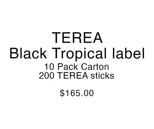 TEREA Black Tropical 10 Pack Carton