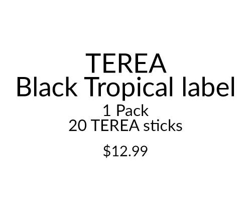 TEREA Black Tropical Pack (1 pack)