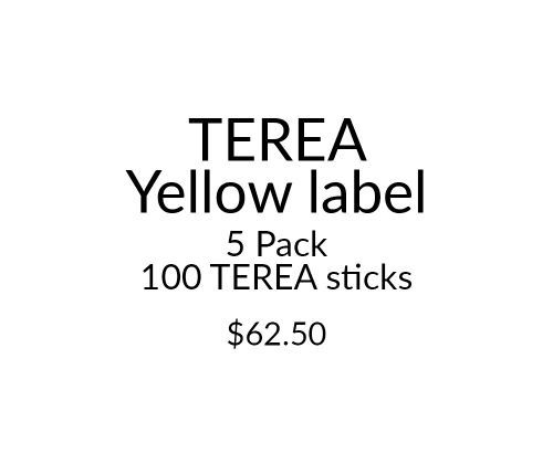 TEREA Yellow 5 Pack Carton