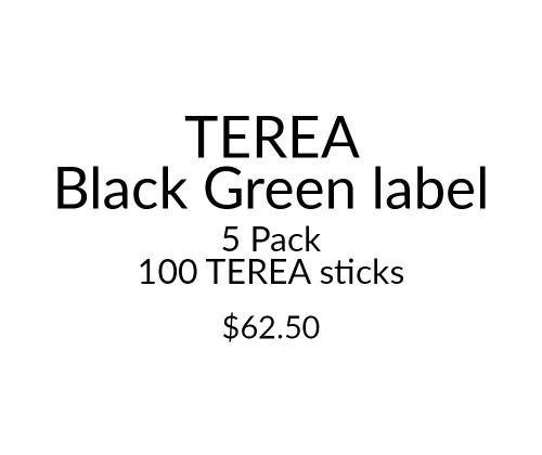 TEREA Black Green 5 Pack Carton