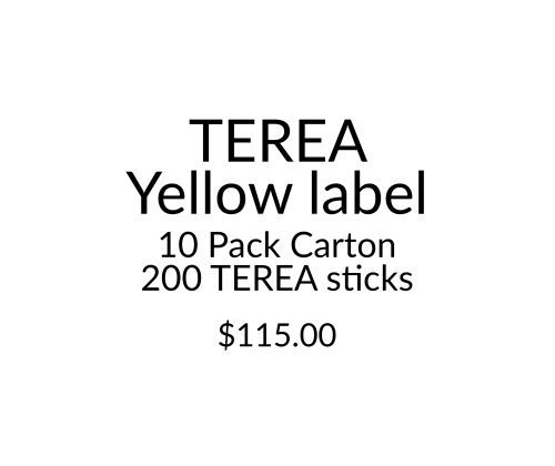 TEREA Yellow 10 Pack Carton