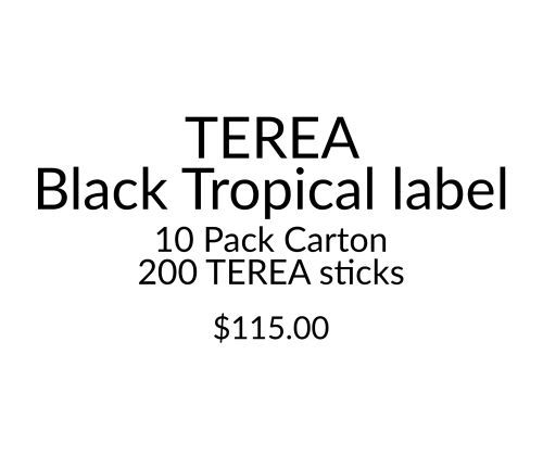 TEREA Black Tropical 10 Pack Carton