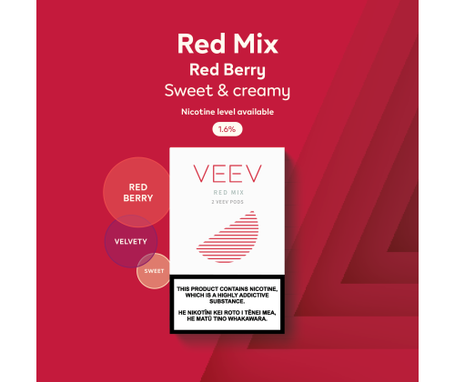 VEEV Red Mix (Red Berry)
