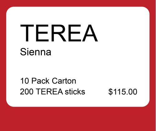 TEREA Sienna 10 Pack Carton