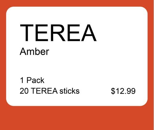 TEREA Amber Pack (1 pack)