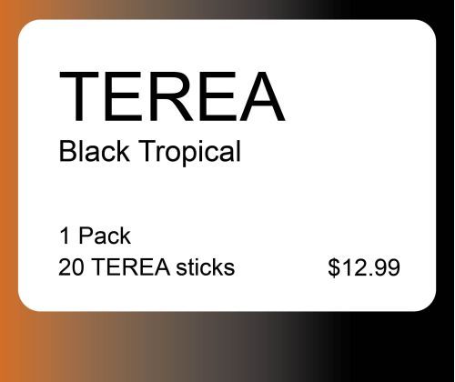 TEREA Black Tropical Pack (1 pack)