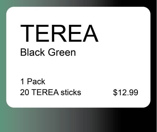 TEREA Black Green Pack (1 Pack)