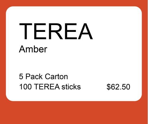 TEREA Amber 5 Pack Carton