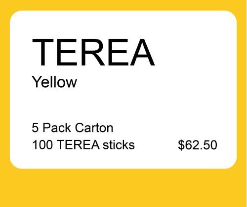 TEREA Yellow 5 Pack Carton