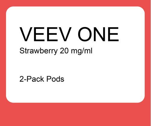 VEEV ONE Strawberry Pods 2-Pack