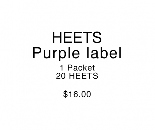 HEETS PURPLE 1 PACK CARTON