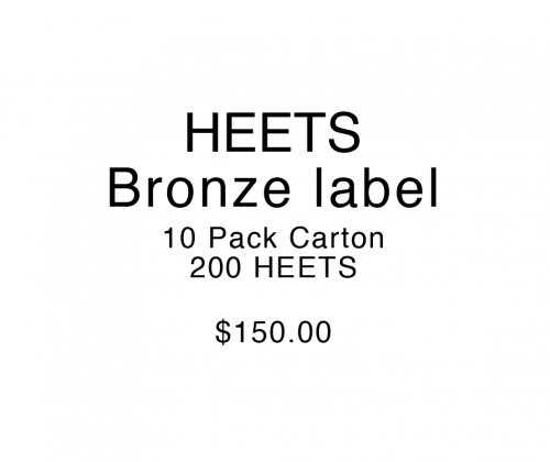 HEETS BRONZE 10 PACK CARTON
