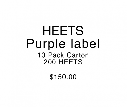 HEETS PURPLE 10 PACK CARTON